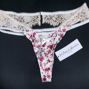 VICTORIA'S SECRET THONG PANTIES